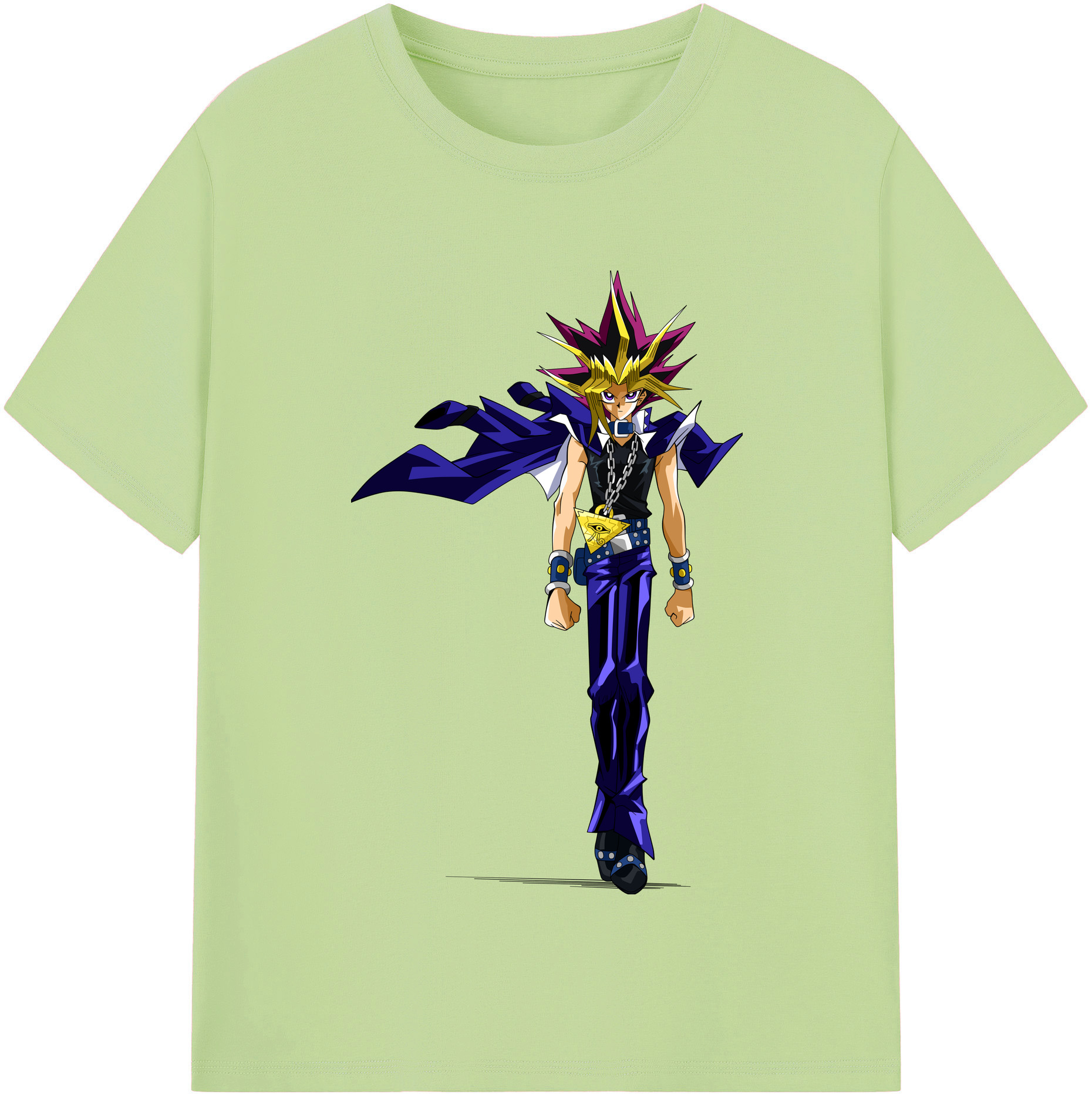 （画像用） 遊☆戯☆王 Yu-Gi-Oh! 綿100％半袖Tシャツ（フロントプリント）